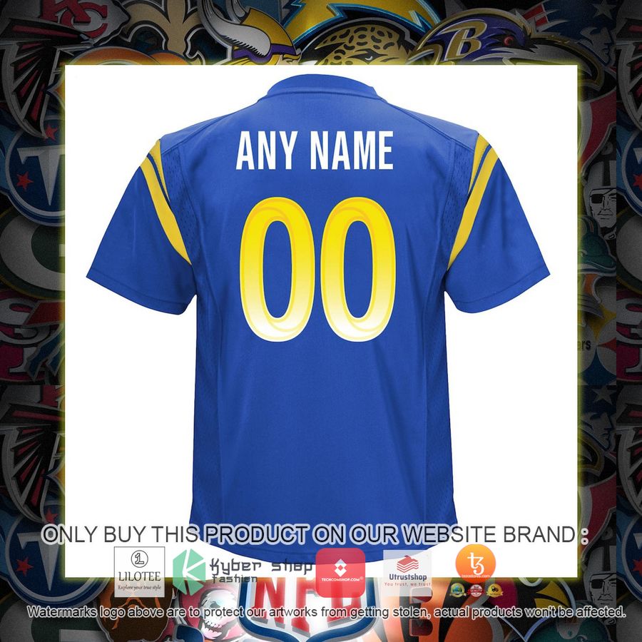 HOT Los Angeles Rams Nike Youth Royal Personalized Football Jersey 3 personalized los angeles rams nike youth royal football jersey 3 7955