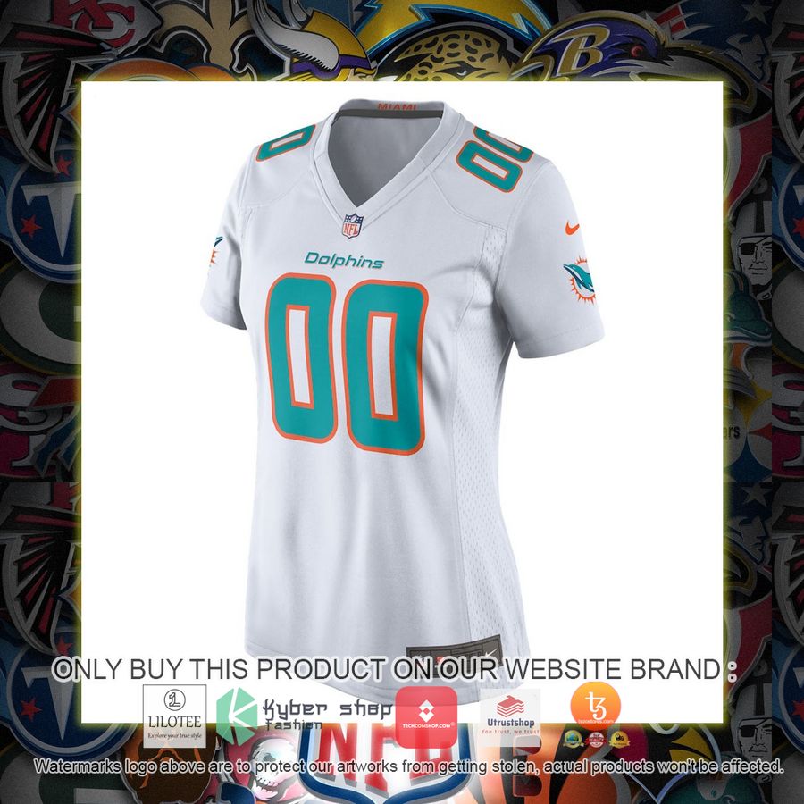 HOT Miami Dolphins Nike Women's White Personalized Football Jersey 2 personalized miami dolphins nike womens white football jersey 2 90304