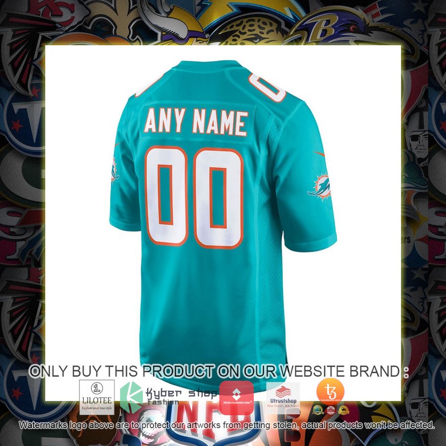 HOT Miami Dolphins Nike Youth Aqua Personalized Football Jersey 3 personalized miami dolphins nike youth aqua football jersey 3 62504