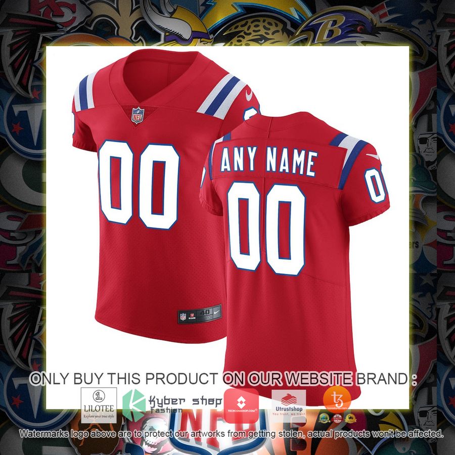 HOT New England Patriots Nike Vapor Untouchable Elite Red Personalized Football Jersey 7 personalized new england patriots nike vapor untouchable elite red football jersey 1 78881