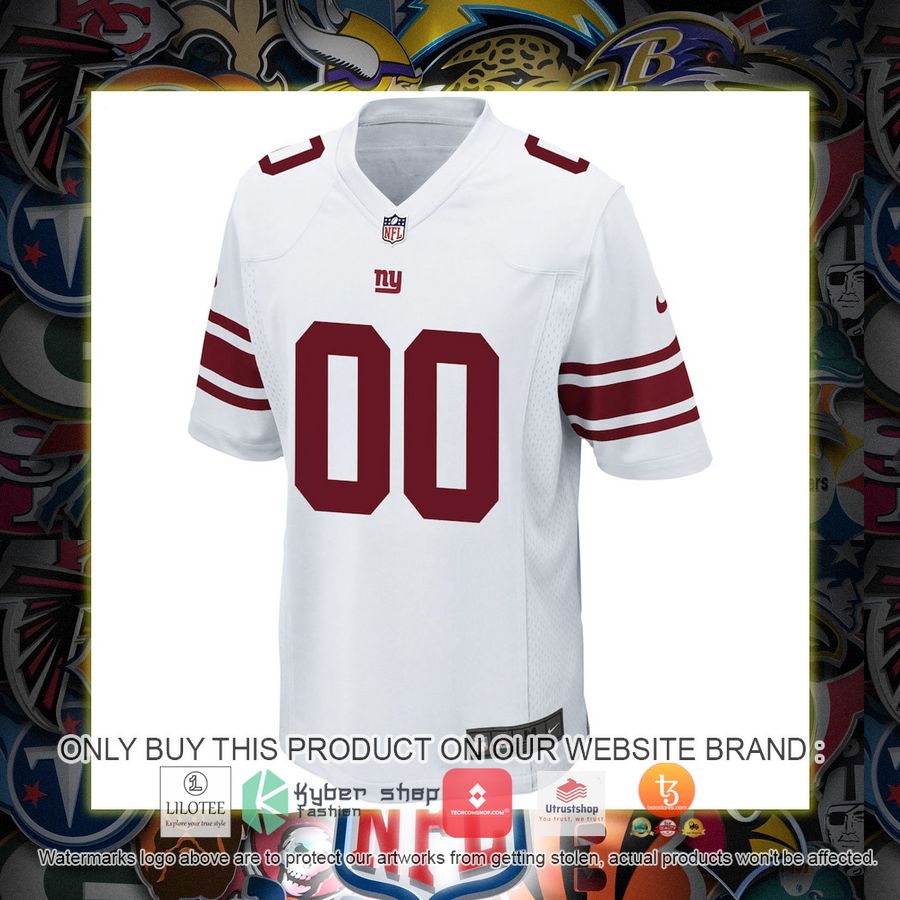 HOT New York Giants Nike White Personalized Football Jersey 2 personalized new york giants nike white football jersey 2 38455