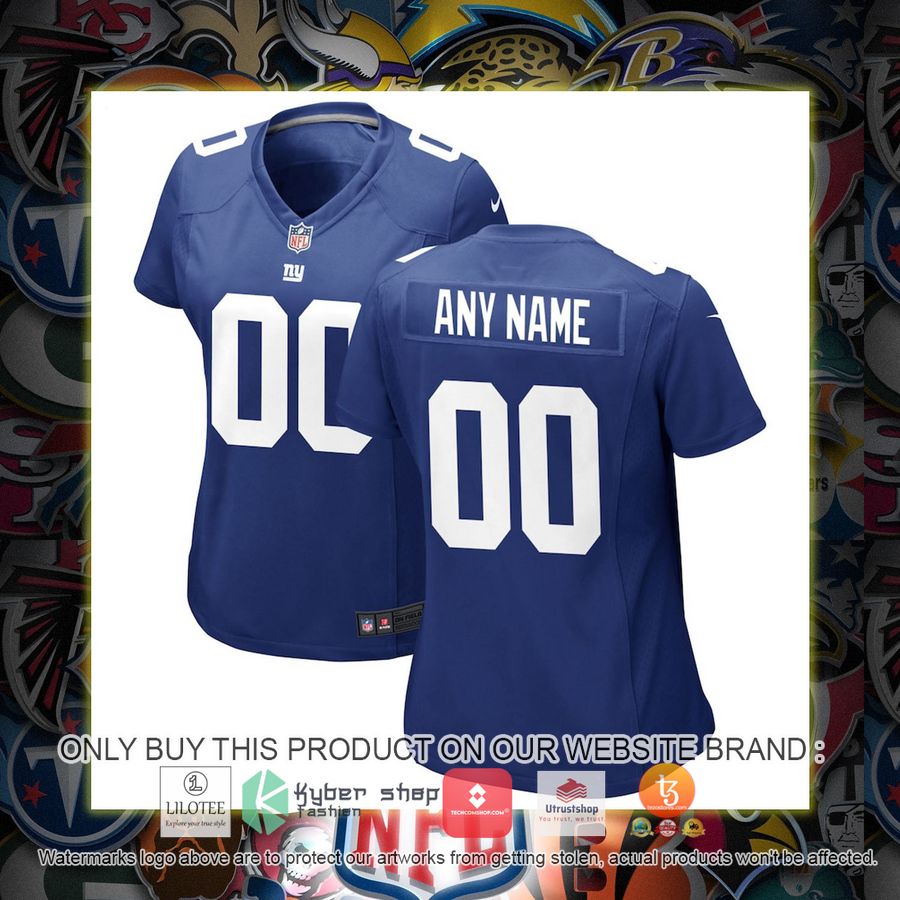 personalized new york giants nike womens royal football jersey 1 21452