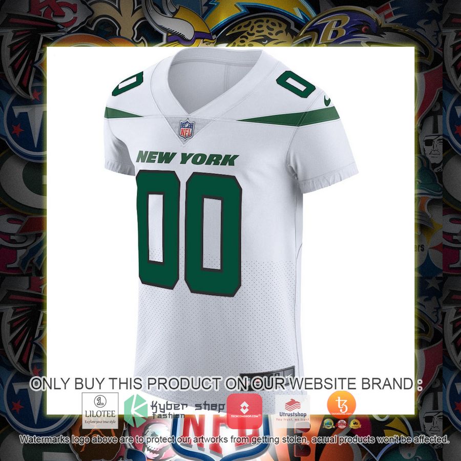 HOT New York Jets Nike Vapor Untouchable Elite Spotlight White Personalized Football Jersey 2 personalized new york jets nike vapor untouchable elite spotlight white football jersey 2 95548
