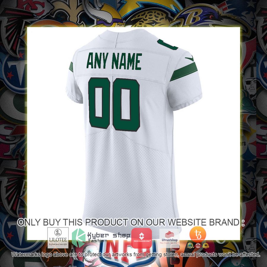 HOT New York Jets Nike Vapor Untouchable Elite Spotlight White Personalized Football Jersey 3 personalized new york jets nike vapor untouchable elite spotlight white football jersey 3 1591
