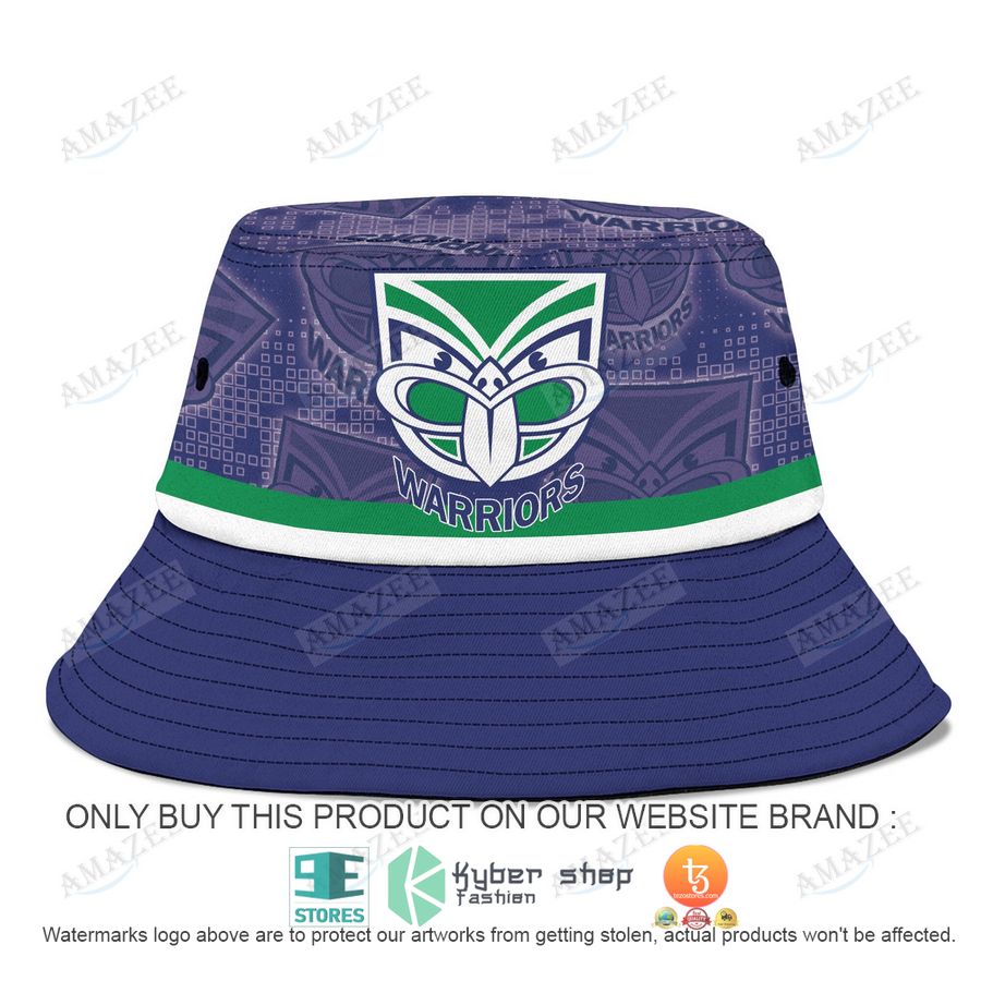 personalized new zealand warriors purple bucket hat 1 850