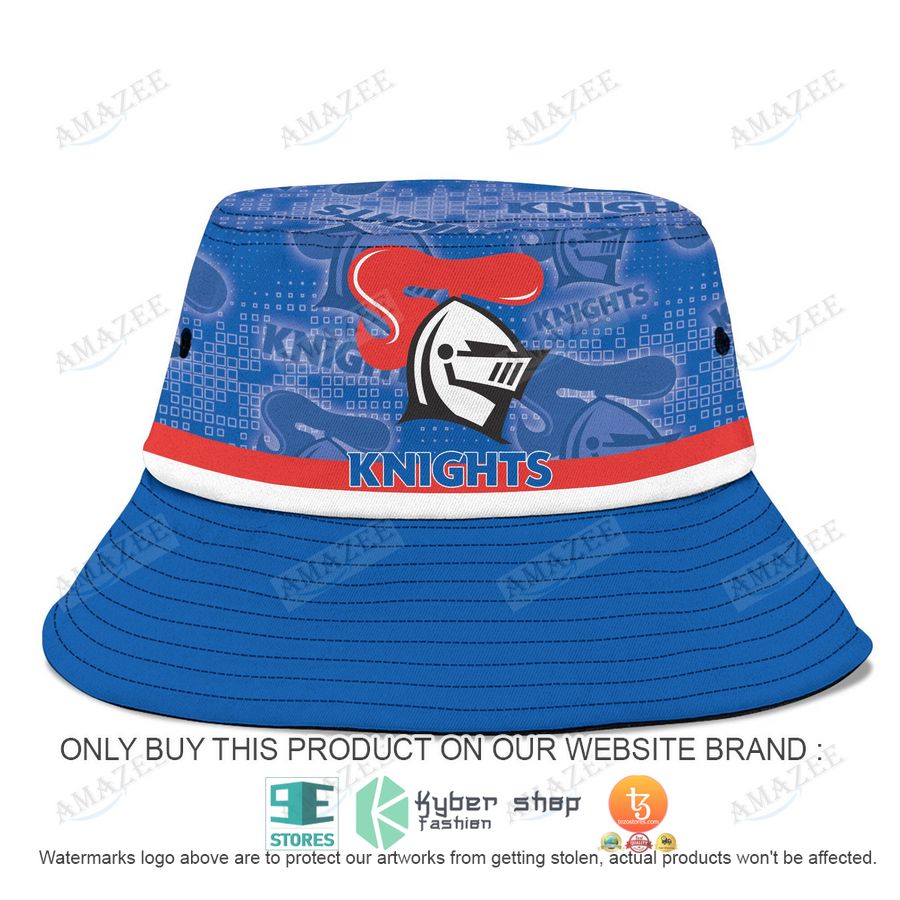 personalized newcastle knights blue bucket hat 1 50602