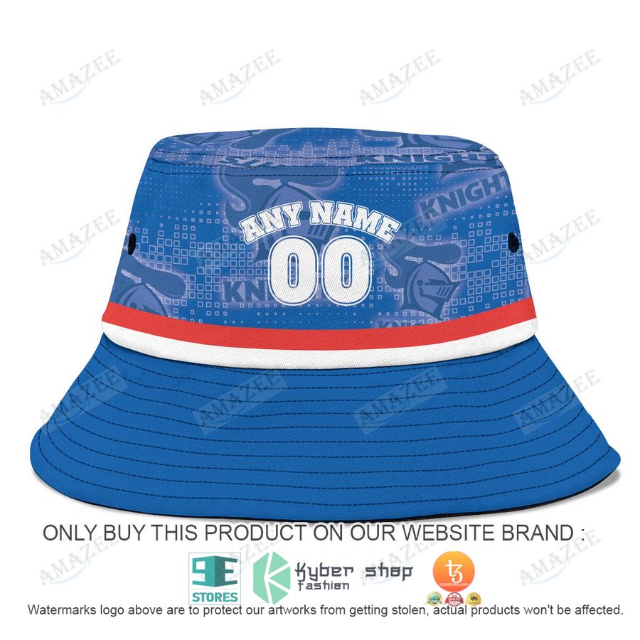personalized newcastle knights blue bucket hat 2 17653