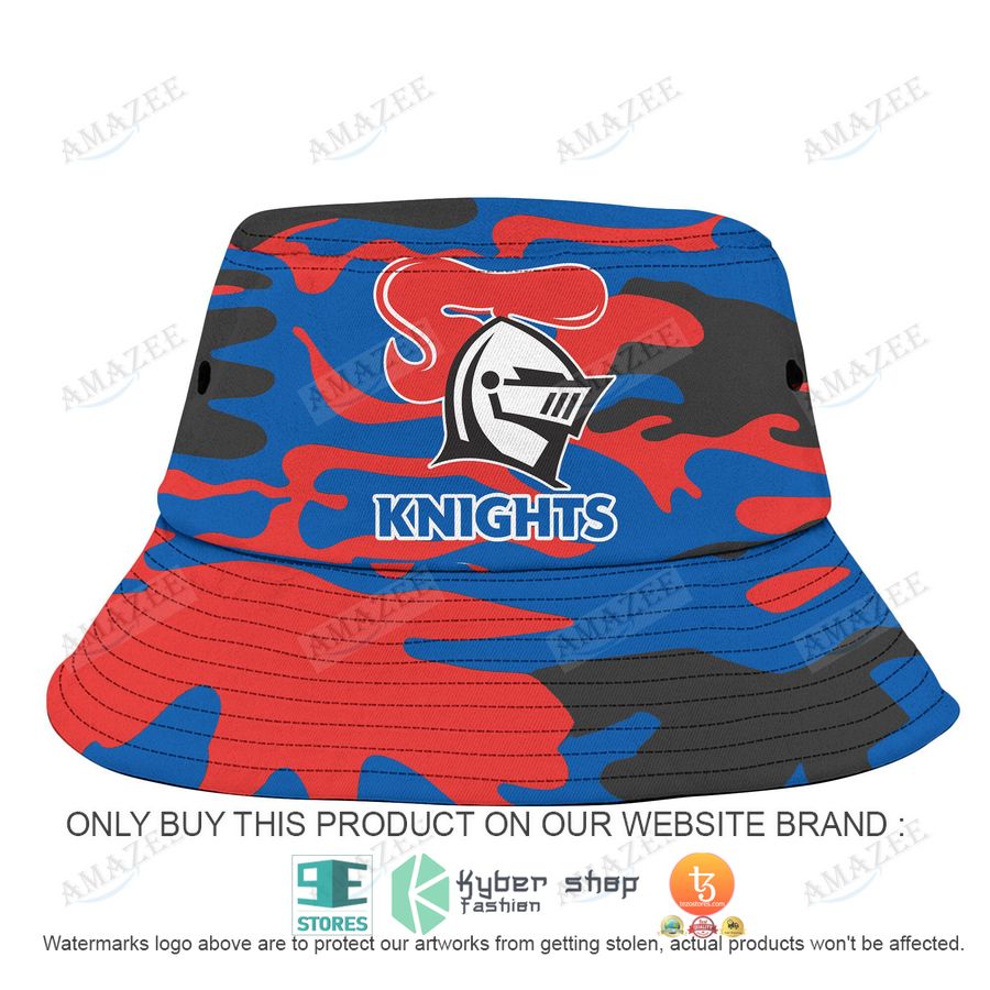 personalized newcastle knights camo bucket hat 1 61328