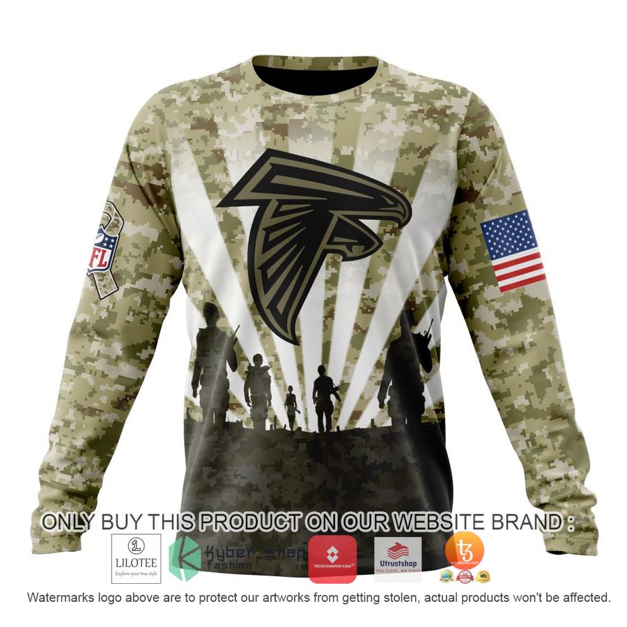 HOT Personalized NFL Atlanta Falcons Salute To Service Honor Veterans And Their Families 3D Shirt, Hoodie 6 personalized nfl atlanta falcons salute to service honor veterans and their families 3d shirt hoodie 6 77711