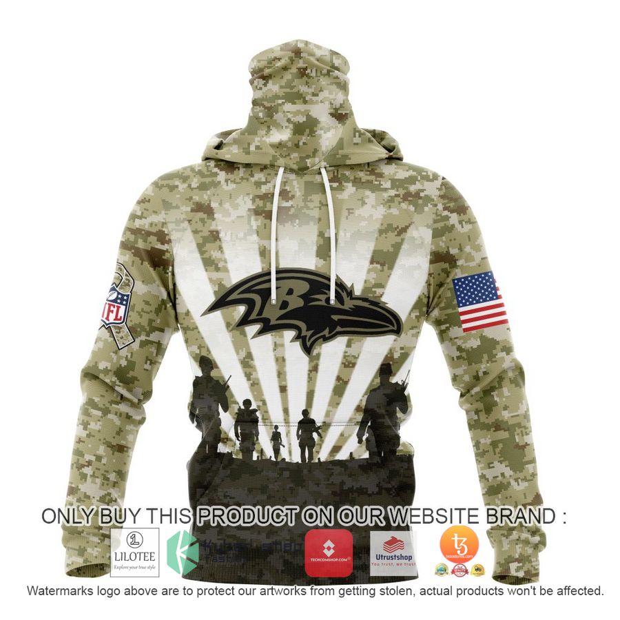 HOT Personalized NFL Baltimore Ravens Salute To Service Honor Veterans And Their Families 3D Shirt, Hoodie 4 personalized nfl baltimore ravens salute to service honor veterans and their families 3d shirt hoodie 4 13009