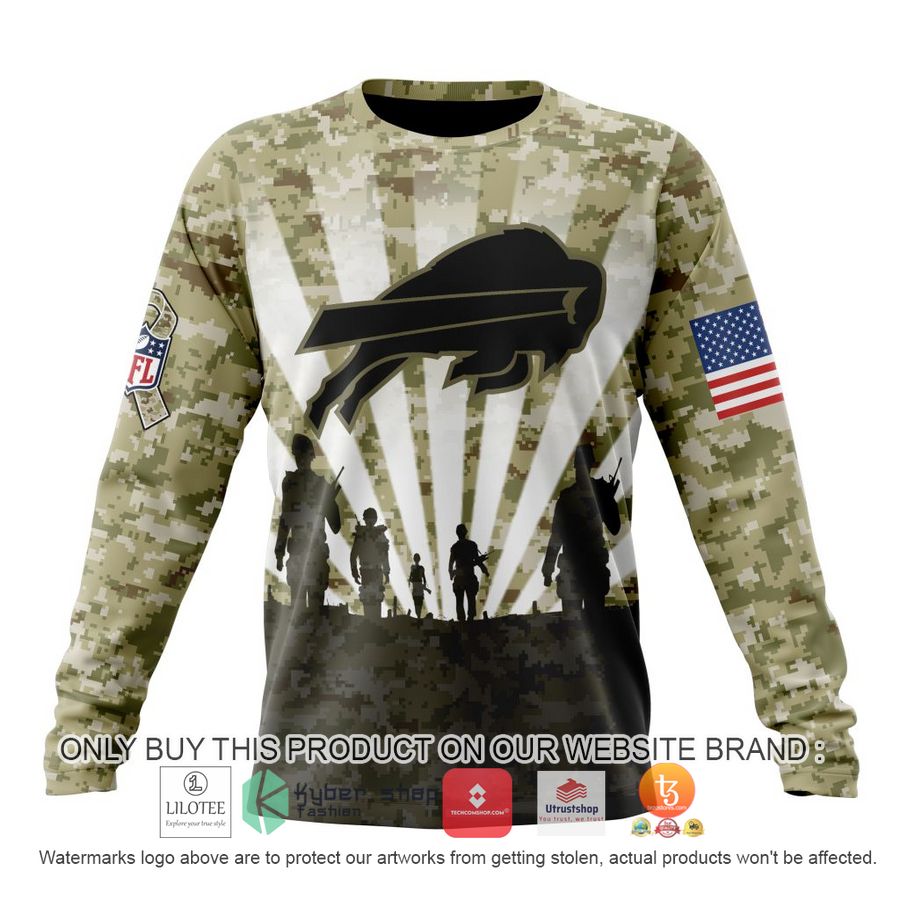 HOT Personalized NFL Buffalo Bills Salute To Service Honor Veterans And Their Families 3D Shirt, Hoodie 6 personalized nfl buffalo bills salute to service honor veterans and their families 3d shirt hoodie 6 69205