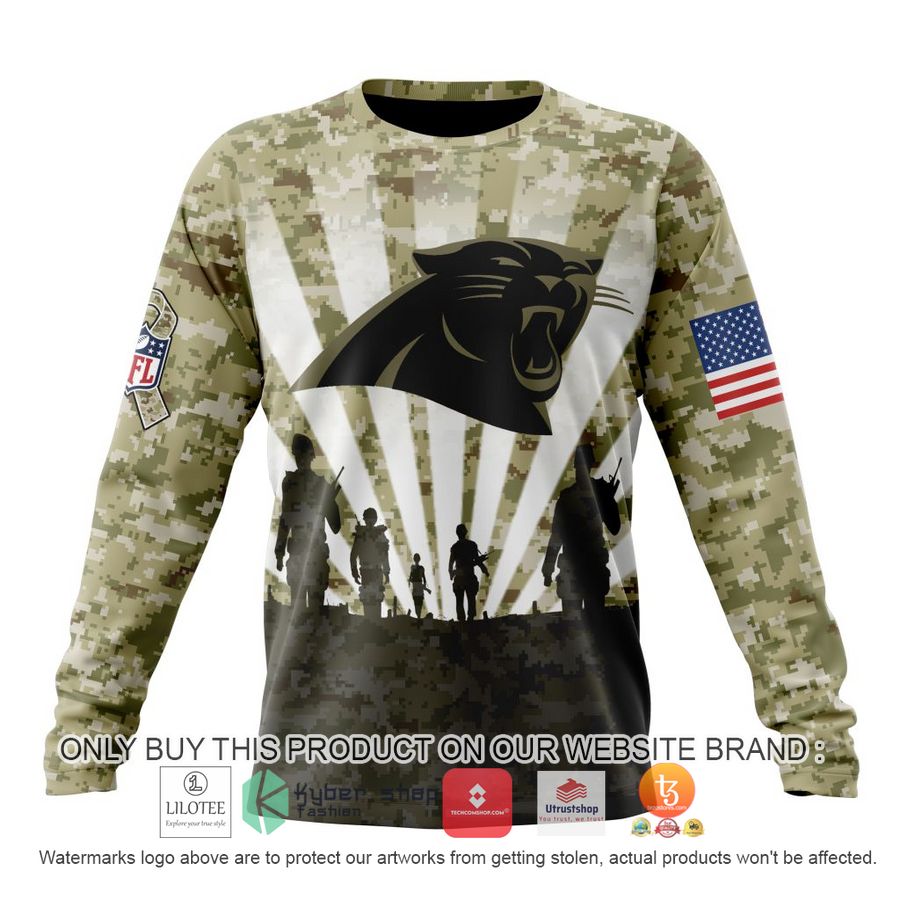 HOT Personalized NFL Carolina Panthers Salute To Service Honor Veterans And Their Families 3D Shirt, Hoodie 6 personalized nfl carolina panthers salute to service honor veterans and their families 3d shirt hoodie 6 84692