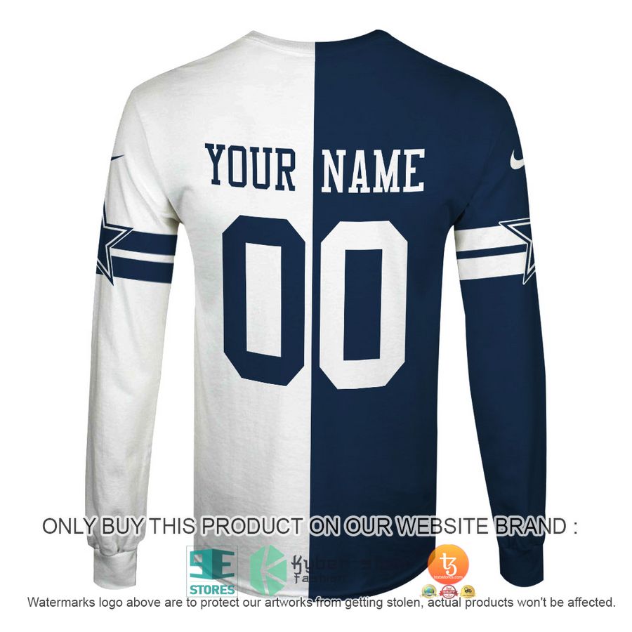 personalized nfl dallas cowboys blue white shirt hoodie 6 39820
