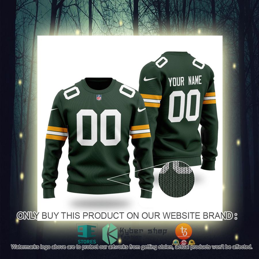 personalized nfl green bay packers green sweater 2 66689
