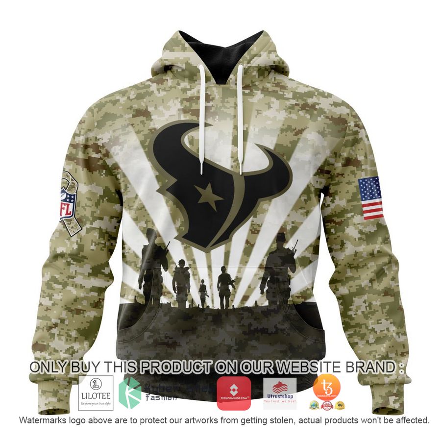 HOT Personalized NFL Houston Texans Salute To Service Honor Veterans And Their Families 3D Shirt, Hoodie 19 personalized nfl houston texans salute to service honor veterans and their families 3d shirt hoodie 1 50185