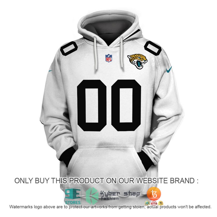 personalized nfl jacksonville jaguars white shirt hoodie 2 26859