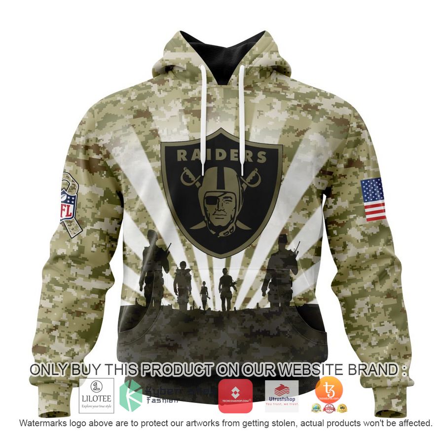 HOT Personalized NFL Las Vegas Raiders Salute To Service Honor Veterans And Their Families 3D Shirt, Hoodie 1 personalized nfl las vegas raiders salute to service honor veterans and their families 3d shirt hoodie 1 67209