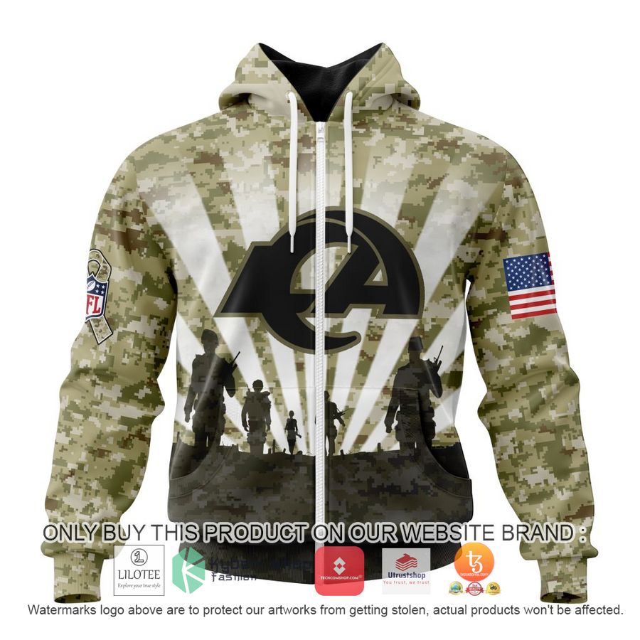 HOT Personalized NFL Los Angeles Rams Salute To Service Honor Veterans And Their Families 3D Shirt, Hoodie 2 personalized nfl los angeles rams salute to service honor veterans and their families 3d shirt hoodie 2 21649
