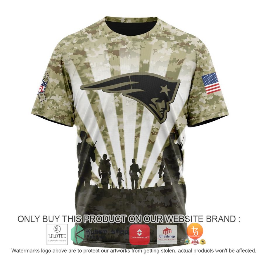 HOT Personalized NFL New England Patriots Salute To Service Honor Veterans And Their Families 3D Shirt, Hoodie 8 personalized nfl new england patriots salute to service honor veterans and their families 3d shirt hoodie 8 51038