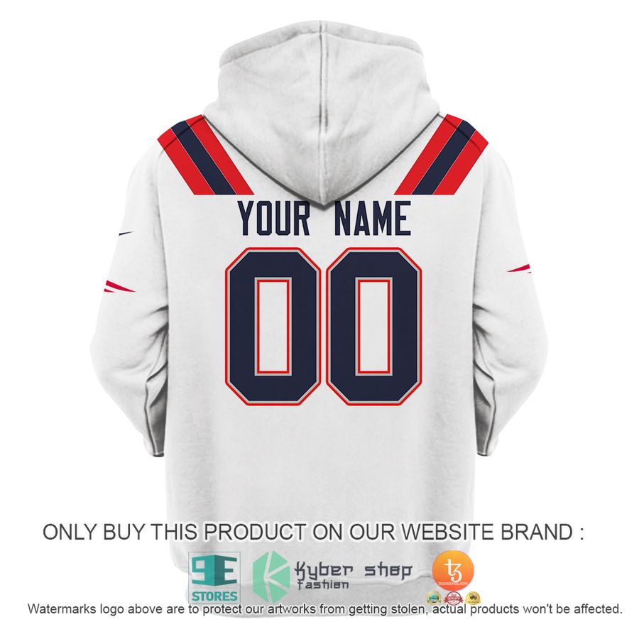 personalized nfl new england patriots white shirt hoodie 4 19893