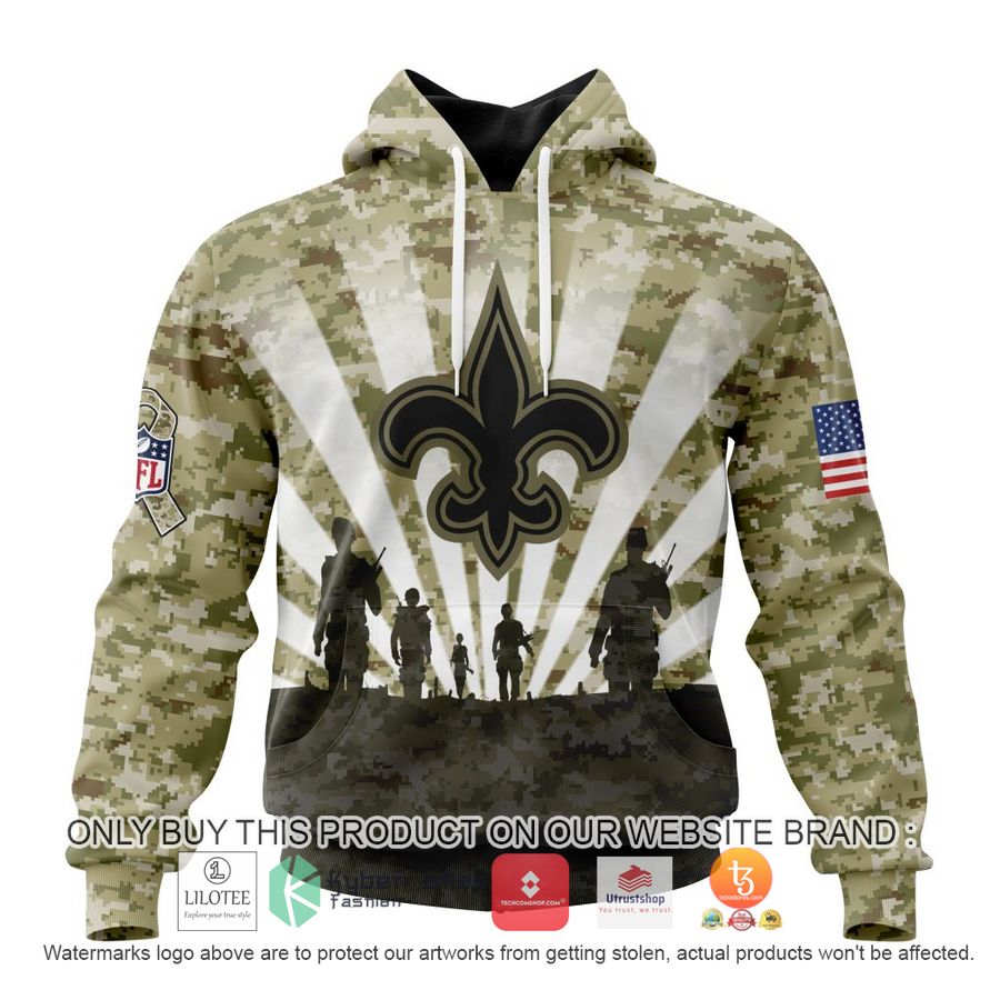 HOT Personalized NFL New Orleans Saints Salute To Service Honor Veterans And Their Families 3D Shirt, Hoodie 19 personalized nfl new orleans saints salute to service honor veterans and their families 3d shirt hoodie 1 19941