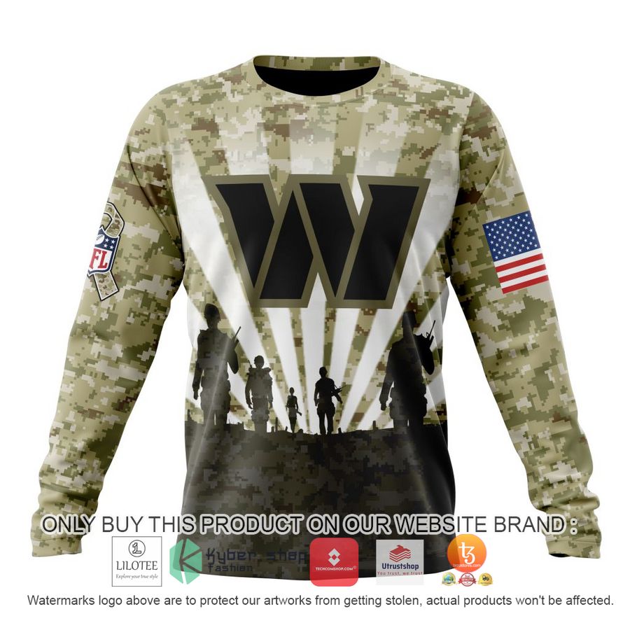 HOT Personalized NFL Washington Commanders Salute To Service Honor Veterans And Their Families 3D Shirt, Hoodie 6 personalized nfl washington commanders salute to service honor veterans and their families 3d shirt hoodie 6 66031