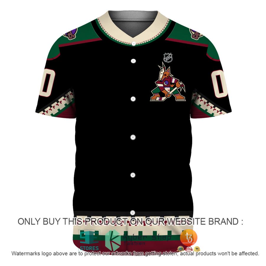 HOT NHL Arizona Coyotes Personalized Baseball Jersey 2 personalized nhl arizona coyotes baseball jersey shirt 2 57484
