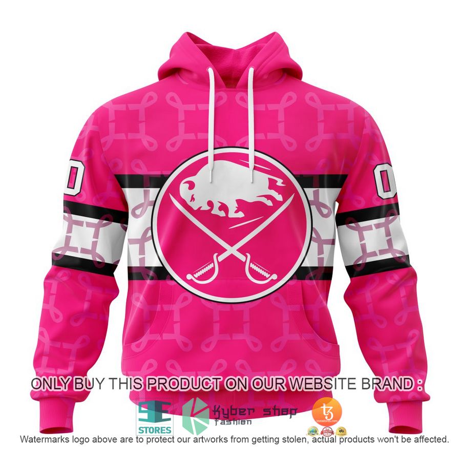 personalized nhl buffalo sabres breast cancer awareness shirt hoodie 1 56700