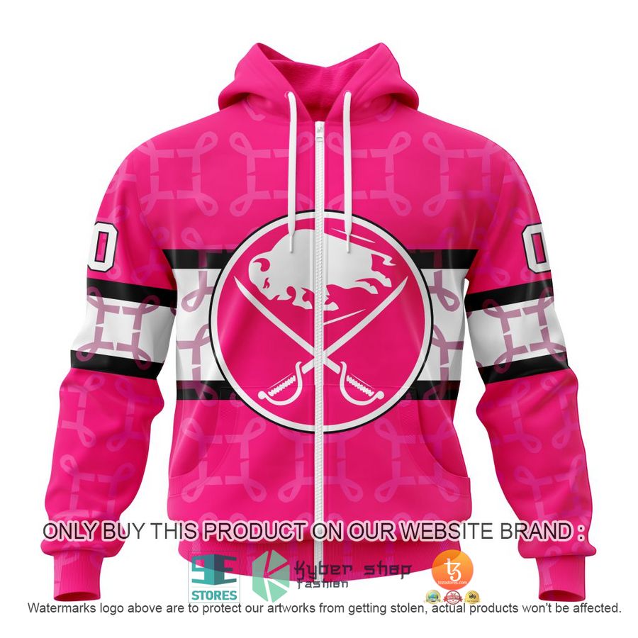 NEW Personalized Buffalo Sabres Breast Cancer Awareness Hoodie, Shirt 2 personalized nhl buffalo sabres breast cancer awareness shirt hoodie 2 94333