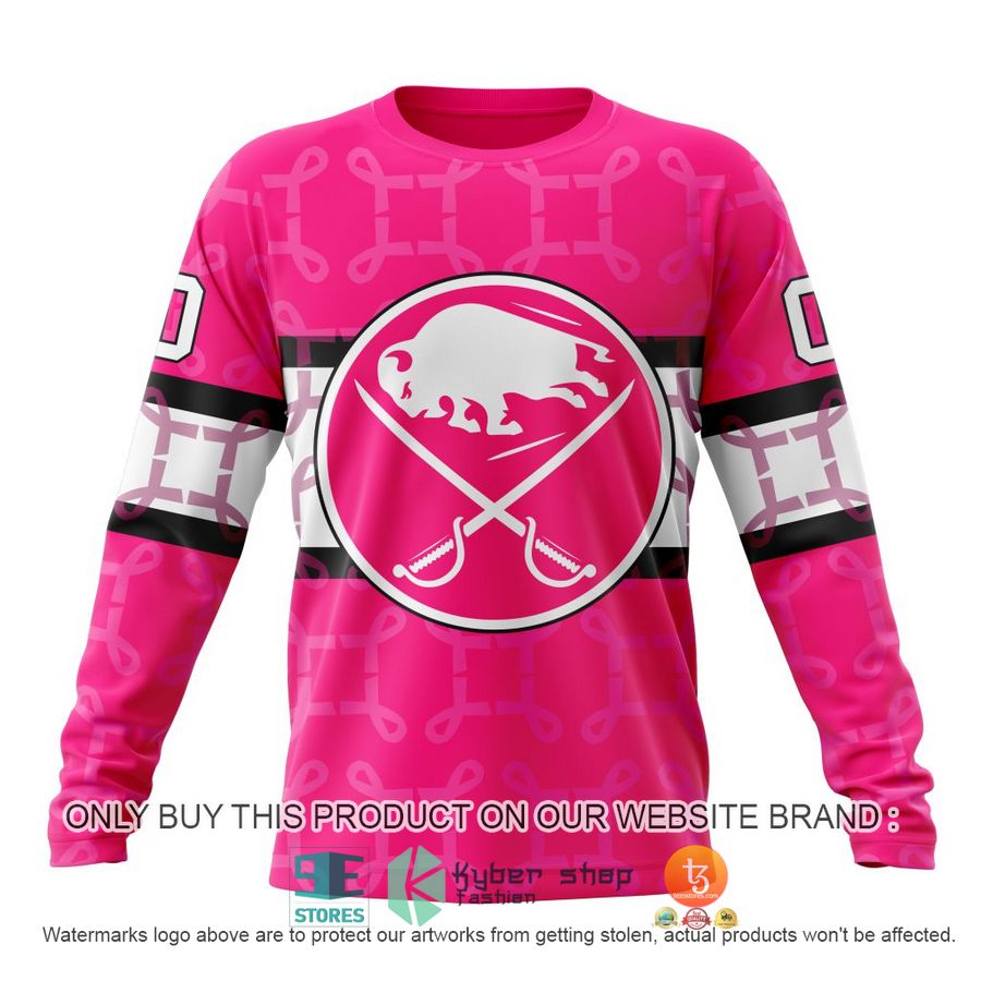 NEW Personalized Buffalo Sabres Breast Cancer Awareness Hoodie, Shirt 6 personalized nhl buffalo sabres breast cancer awareness shirt hoodie 6 74383