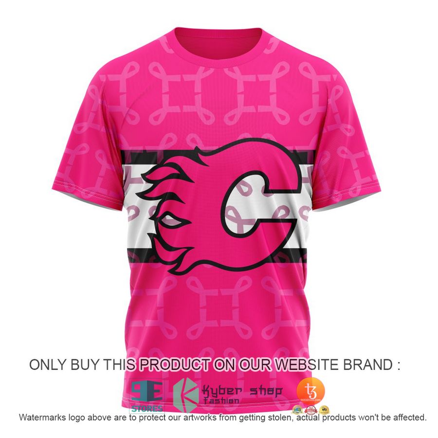 NEW Personalized Calgary Flames Breast Cancer Awareness Hoodie, Shirt 8 personalized nhl calgary flames breast cancer awareness shirt hoodie 8 72531