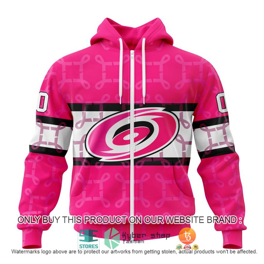 NEW Personalized Carolina Hurricanes Breast Cancer Awareness Hoodie, Shirt 2 personalized nhl carolina hurricanes breast cancer awareness shirt hoodie 2 72301