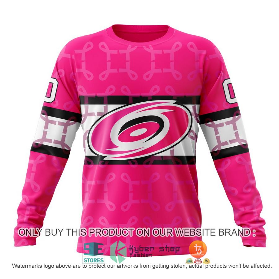NEW Personalized Carolina Hurricanes Breast Cancer Awareness Hoodie, Shirt 6 personalized nhl carolina hurricanes breast cancer awareness shirt hoodie 6 38002
