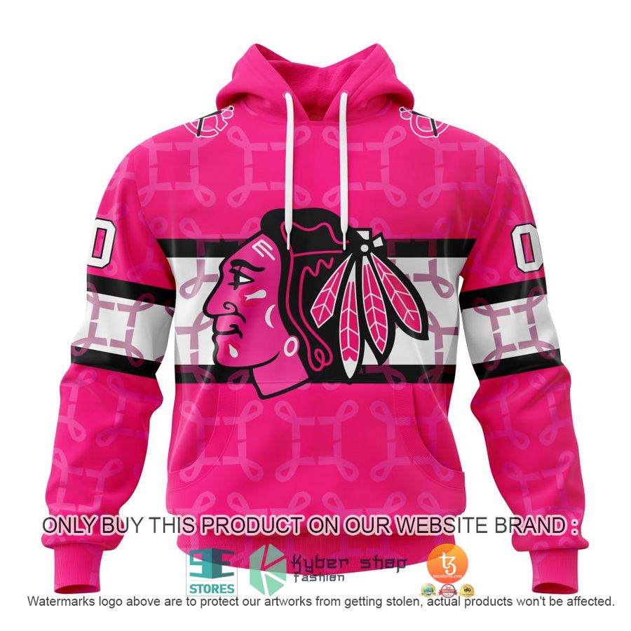 NEW Personalized Chicago BlackHawks Breast Cancer Awareness Hoodie, Shirt 18 personalized nhl chicago blackhawks breast cancer awareness shirt hoodie 1 83084