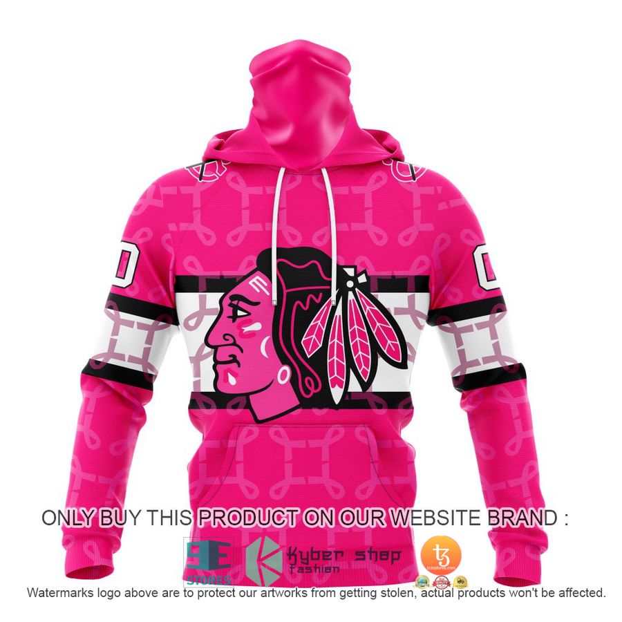 NEW Personalized Chicago BlackHawks Breast Cancer Awareness Hoodie, Shirt 4 personalized nhl chicago blackhawks breast cancer awareness shirt hoodie 4 95574