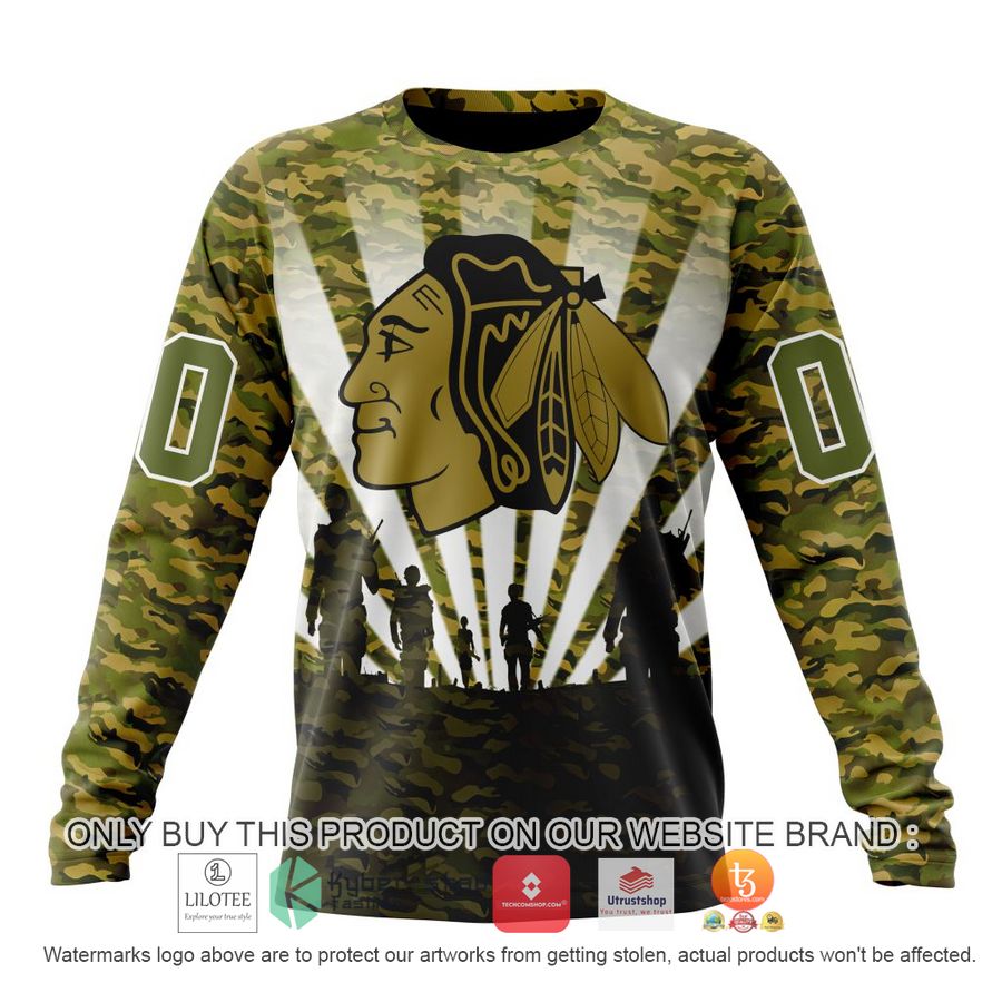HOT Personalized NHL Chicago Blackhawks Special Military Camo Kits For Veterans Day And Rememberance Day 3D Shirt, Hoodie 6 personalized nhl chicago blackhawks special military camo kits for veterans day and rememberance day 3d shirt hoodie 6 65620