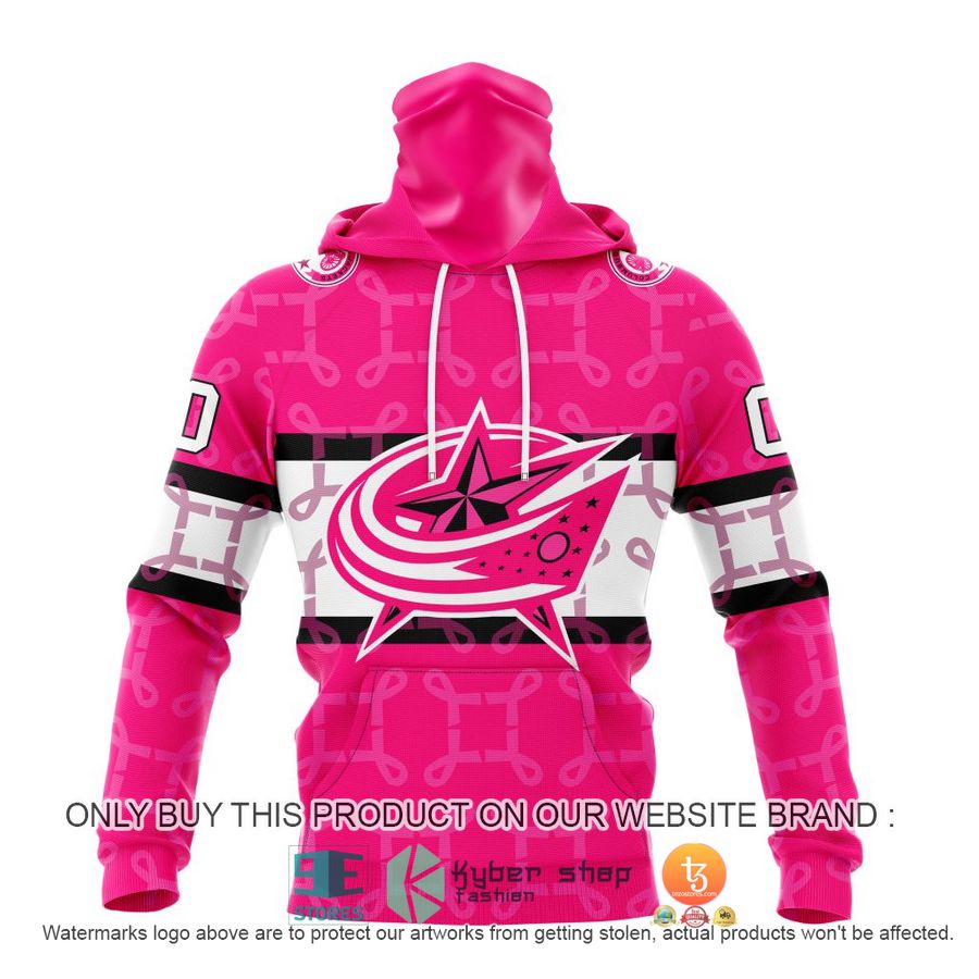 NEW Personalized Columbus Blue Jackets Breast Cancer Awareness Hoodie, Shirt 4 personalized nhl columbus blue jackets breast cancer awareness shirt hoodie 4 42324