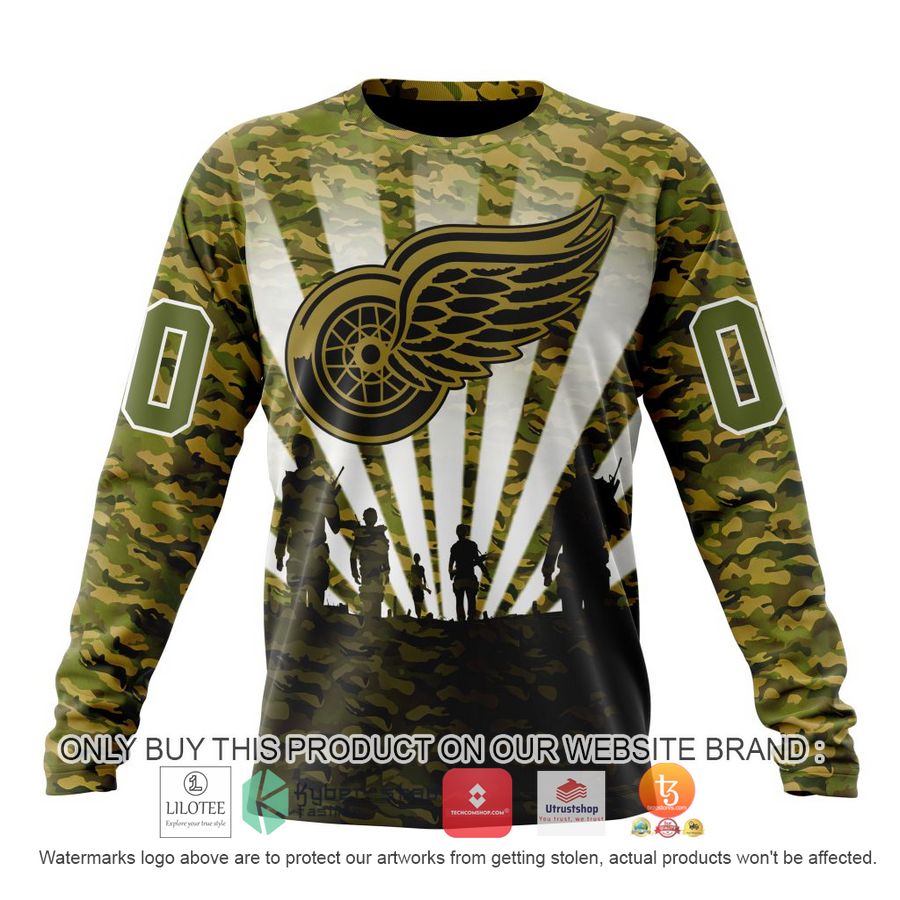 HOT Personalized NHL Detroit Red Wings Special Military Camo Kits For Veterans Day And Rememberance Day 3D Shirt, Hoodie 6 personalized nhl detroit red wings special military camo kits for veterans day and rememberance day 3d shirt hoodie 6 76934
