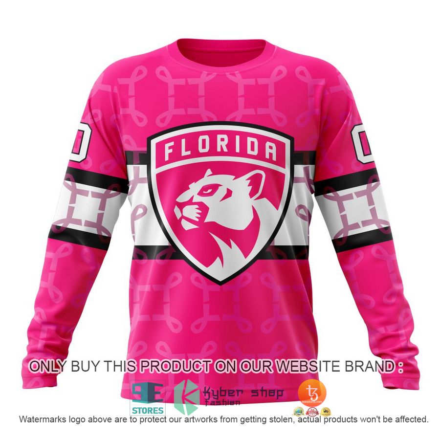 NEW Personalized Florida Panthers Breast Cancer Awareness Hoodie, Shirt 6 personalized nhl florida panthers breast cancer awareness shirt hoodie 6 90348