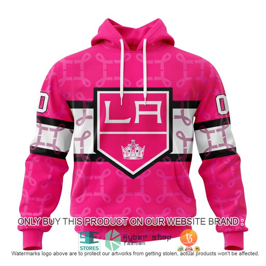 NEW Personalized Los Angeles Kings Breast Cancer Awareness Hoodie, Shirt 19 personalized nhl los angeles kings breast cancer awareness shirt hoodie 1 12219