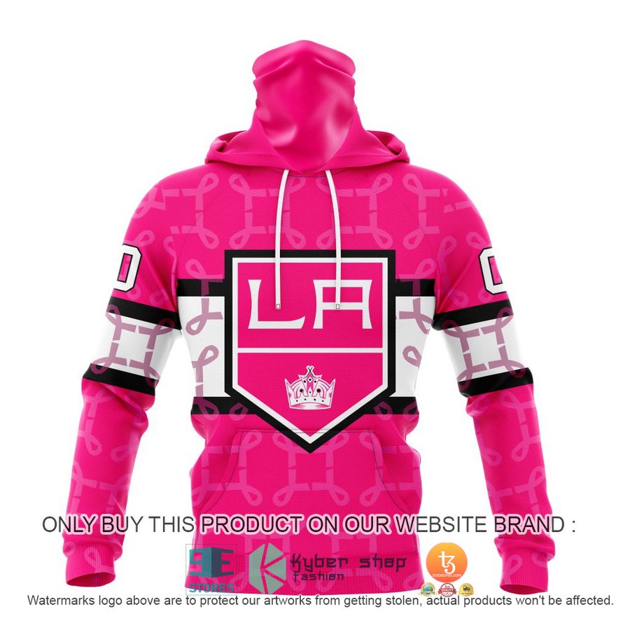 NEW Personalized Los Angeles Kings Breast Cancer Awareness Hoodie, Shirt 4 personalized nhl los angeles kings breast cancer awareness shirt hoodie 4 14125