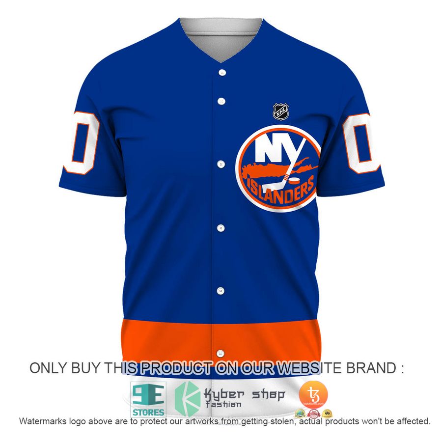 HOT NHL New York Islanders Personalized Baseball Jersey 2 personalized nhl new york islanders baseball jersey shirt 2 38908
