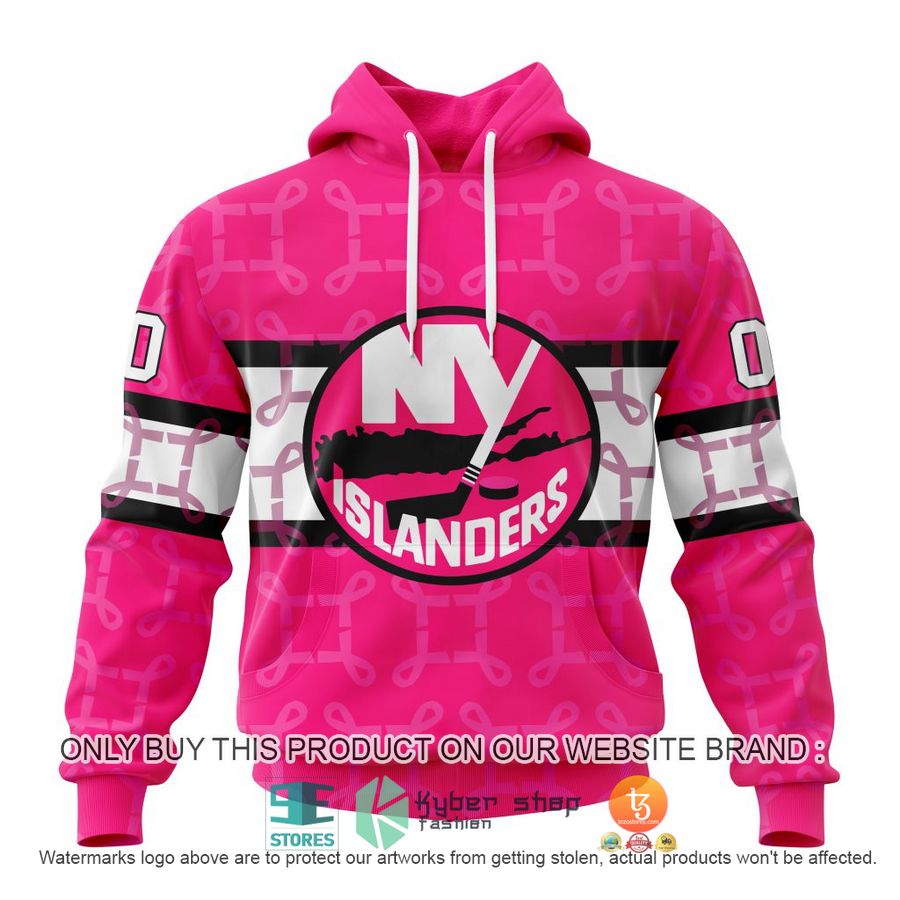 NEW Personalized New York Islanders Breast Cancer Awareness Hoodie, Shirt 1 personalized nhl new york islanders breast cancer awareness shirt hoodie 1 16295