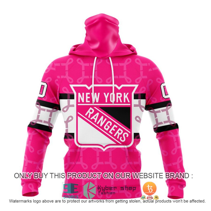 NEW Personalized New York Rangers Breast Cancer Awareness Hoodie, Shirt 4 personalized nhl new york rangers breast cancer awareness shirt hoodie 4 81416
