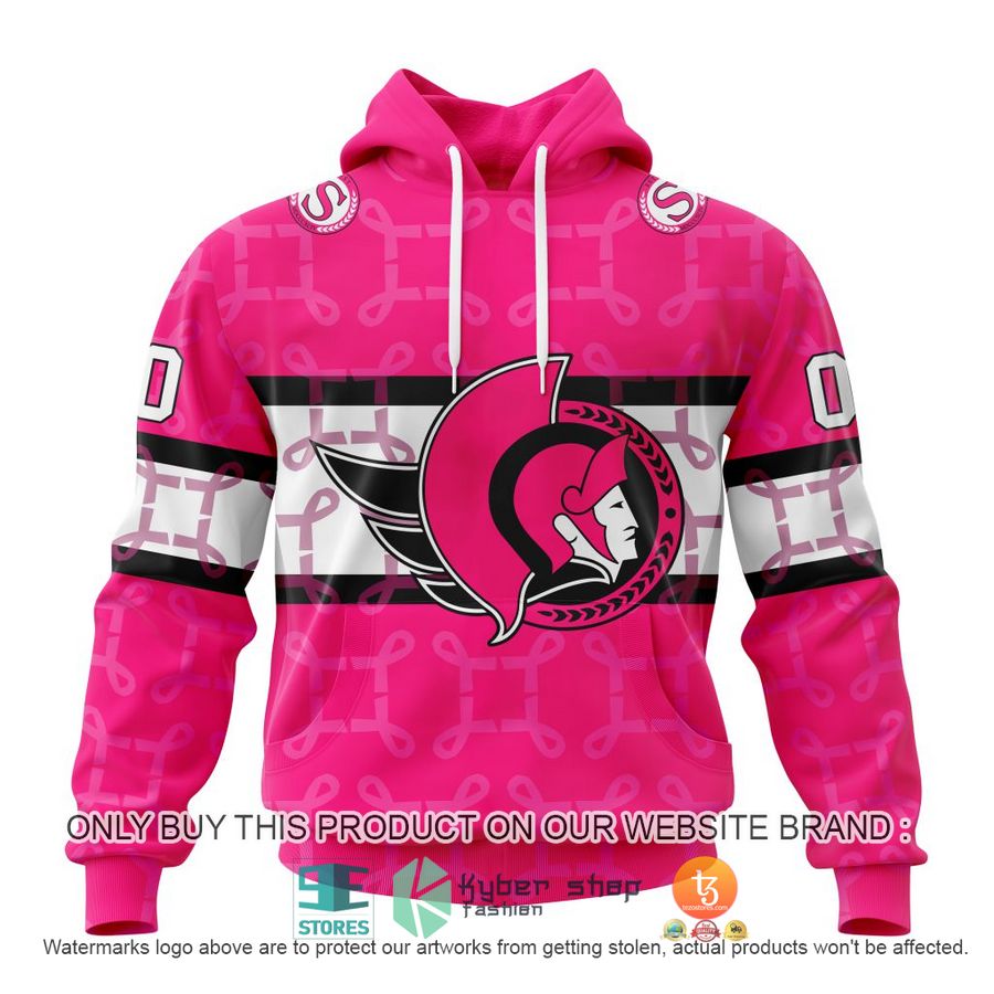 NEW Personalized Ottawa Senators Breast Cancer Awareness Hoodie, Shirt 1 personalized nhl ottawa senators breast cancer awareness shirt hoodie 1 56509