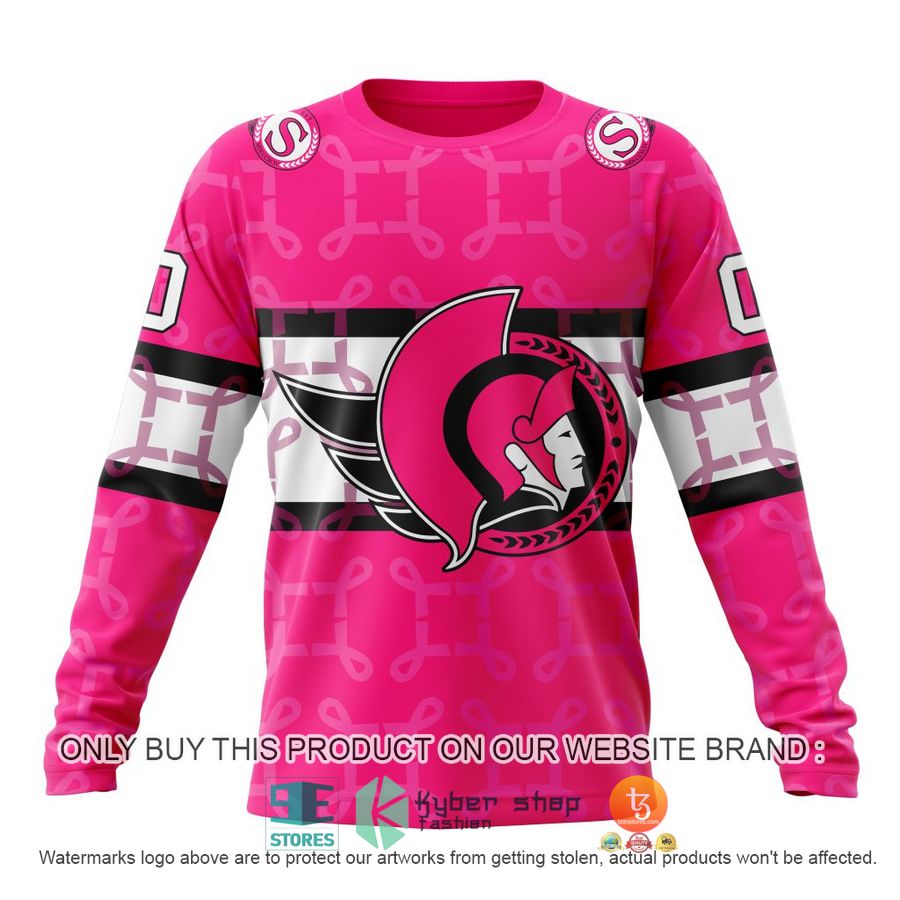 NEW Personalized Ottawa Senators Breast Cancer Awareness Hoodie, Shirt 6 personalized nhl ottawa senators breast cancer awareness shirt hoodie 6 75956