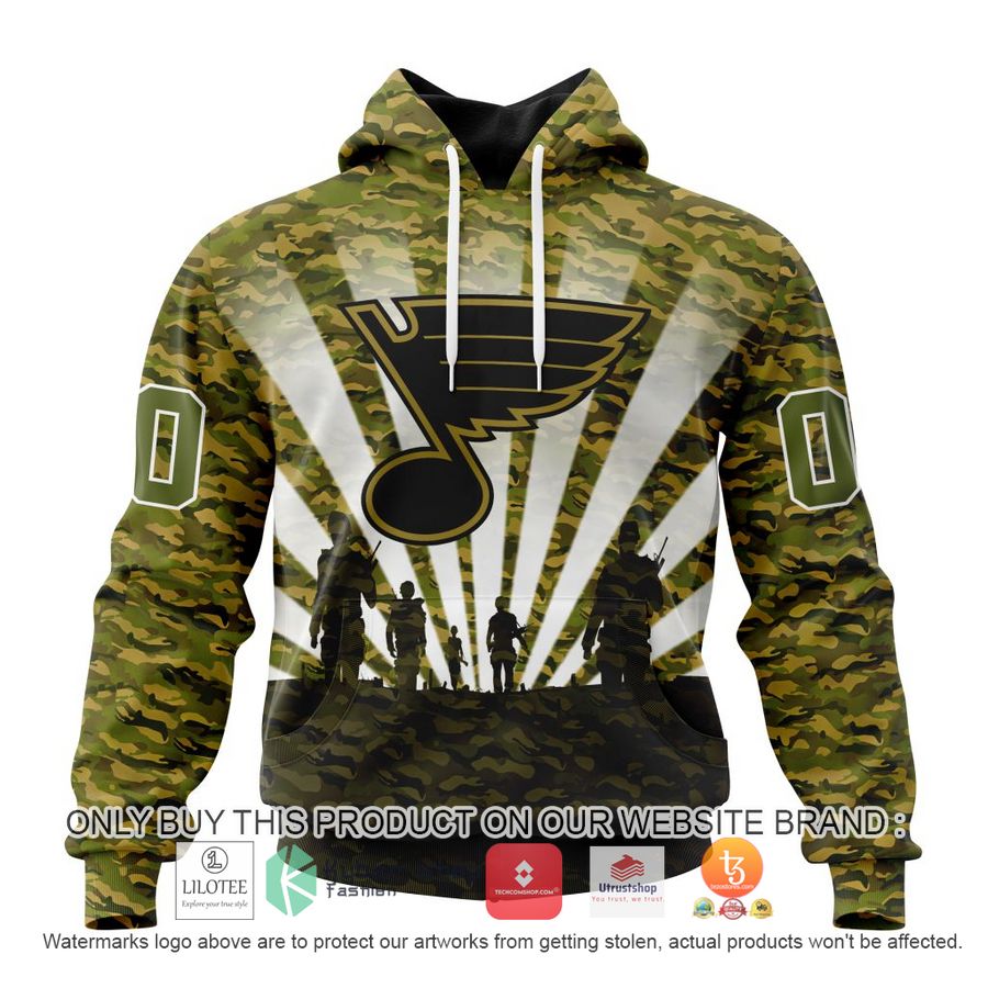 HOT Personalized NHL St Louis Blues Special Military Camo Kits For Veterans Day And Rememberance Day 3D Shirt, Hoodie 1 personalized nhl st louis blues special military camo kits for veterans day and rememberance day 3d shirt hoodie 1 64617