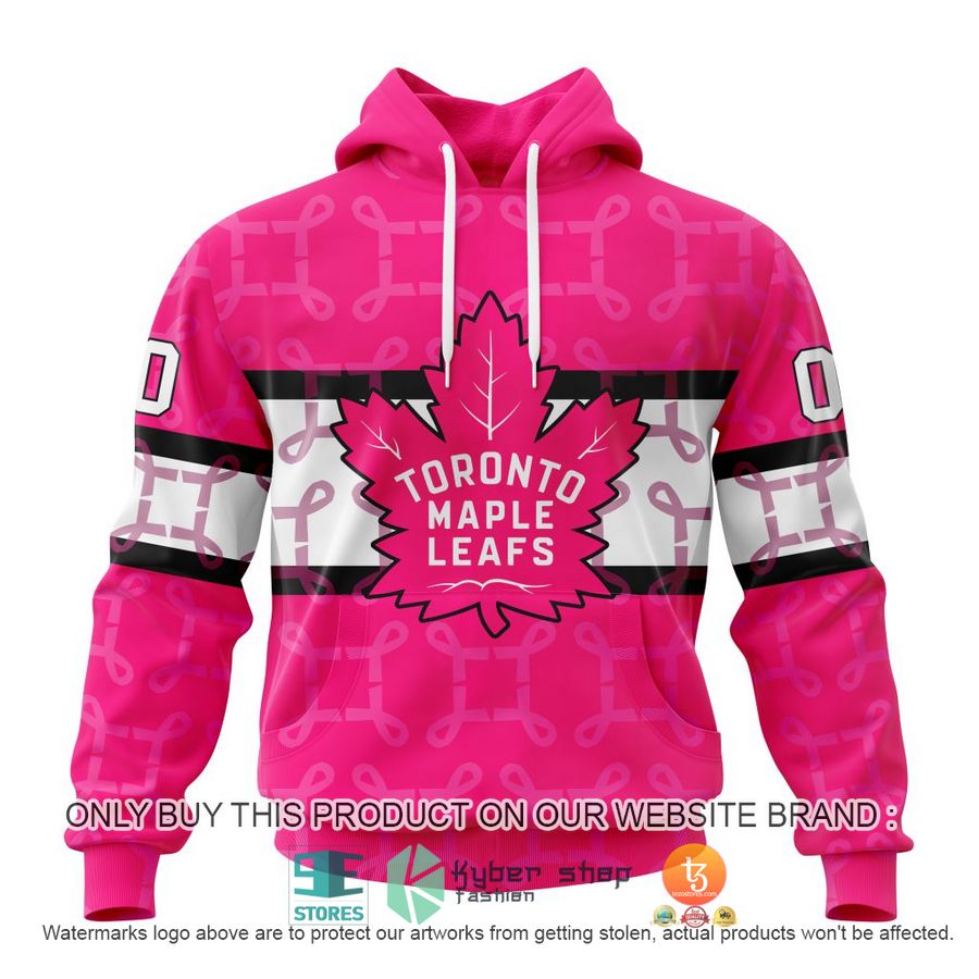 NEW Personalized Toronto Maple Leafs Breast Cancer Awareness Hoodie, Shirt 1 personalized nhl toronto maple leafs breast cancer awareness shirt hoodie 1 82199