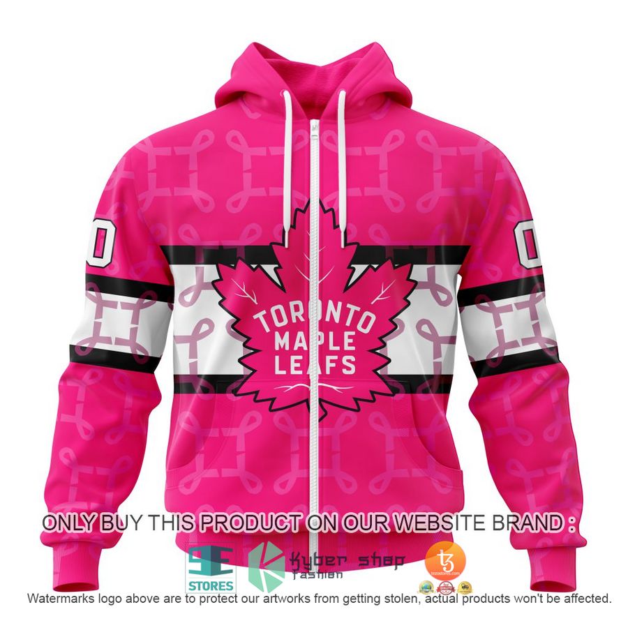 NEW Personalized Toronto Maple Leafs Breast Cancer Awareness Hoodie, Shirt 2 personalized nhl toronto maple leafs breast cancer awareness shirt hoodie 2 79752