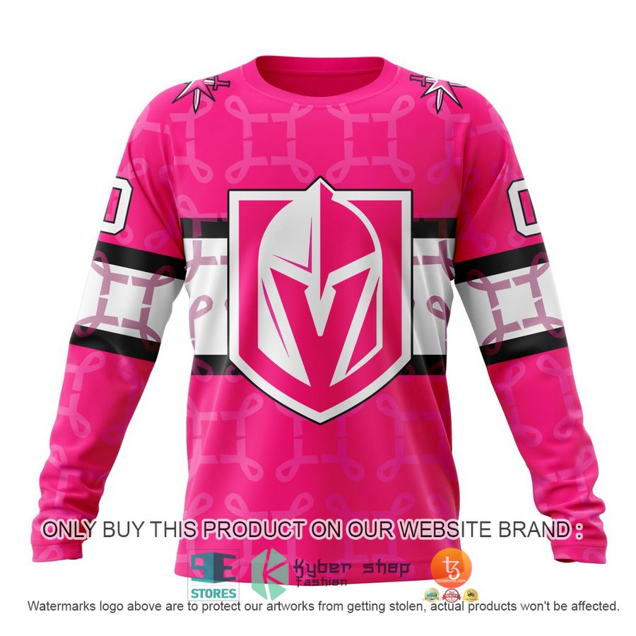 NEW Personalized Vegas Golden Knights Breast Cancer Awareness Hoodie, Shirt 6 personalized nhl vegas golden knights breast cancer awareness shirt hoodie 6 77363